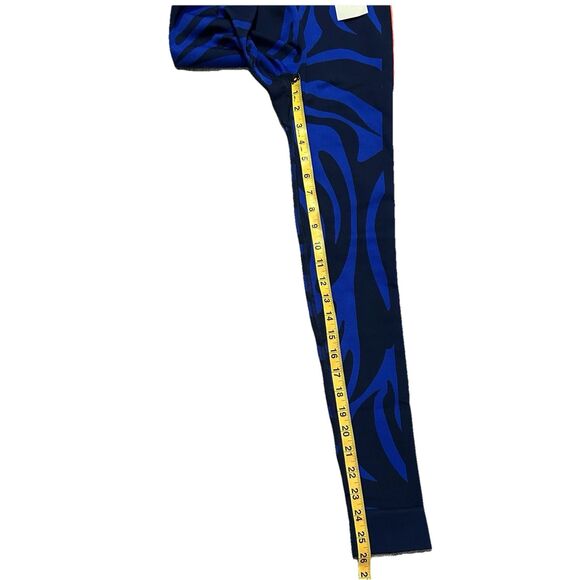 Sweaty Betty $118 Jacquard Base Layer Leggings S Animal Print Thermal Ski Winter - Picture 7 of 9